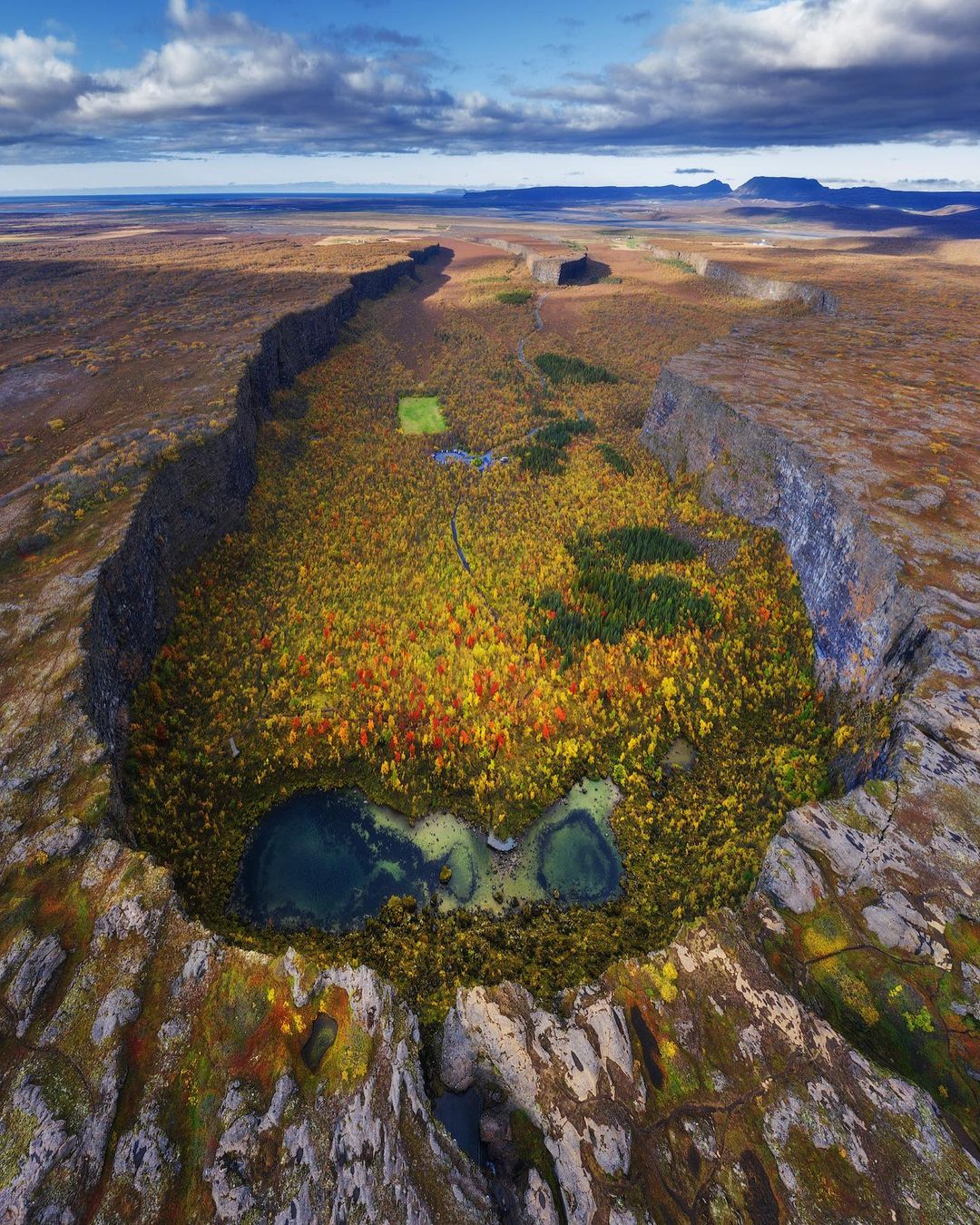 Asbyrgi Canyon